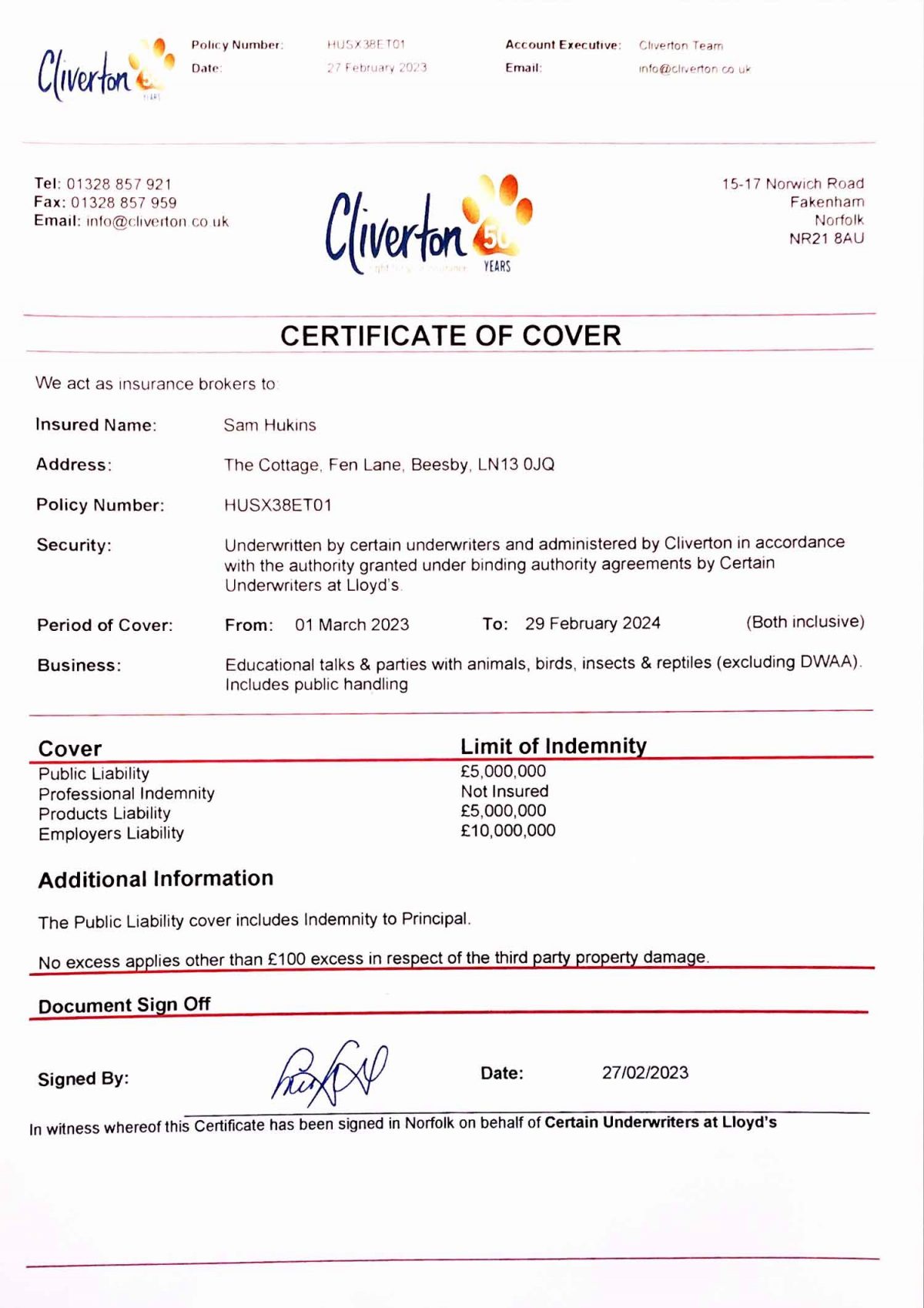 Public Liability and Stall Holders Insurance Big Sky Alpacas